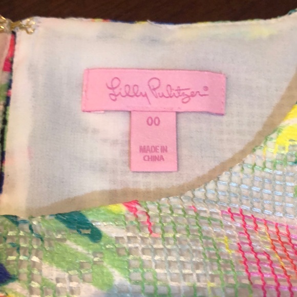 Lilly Pulitzer Island Time Hilah Crop Top & Skirt Set Size 00 - Picture 6 of 9